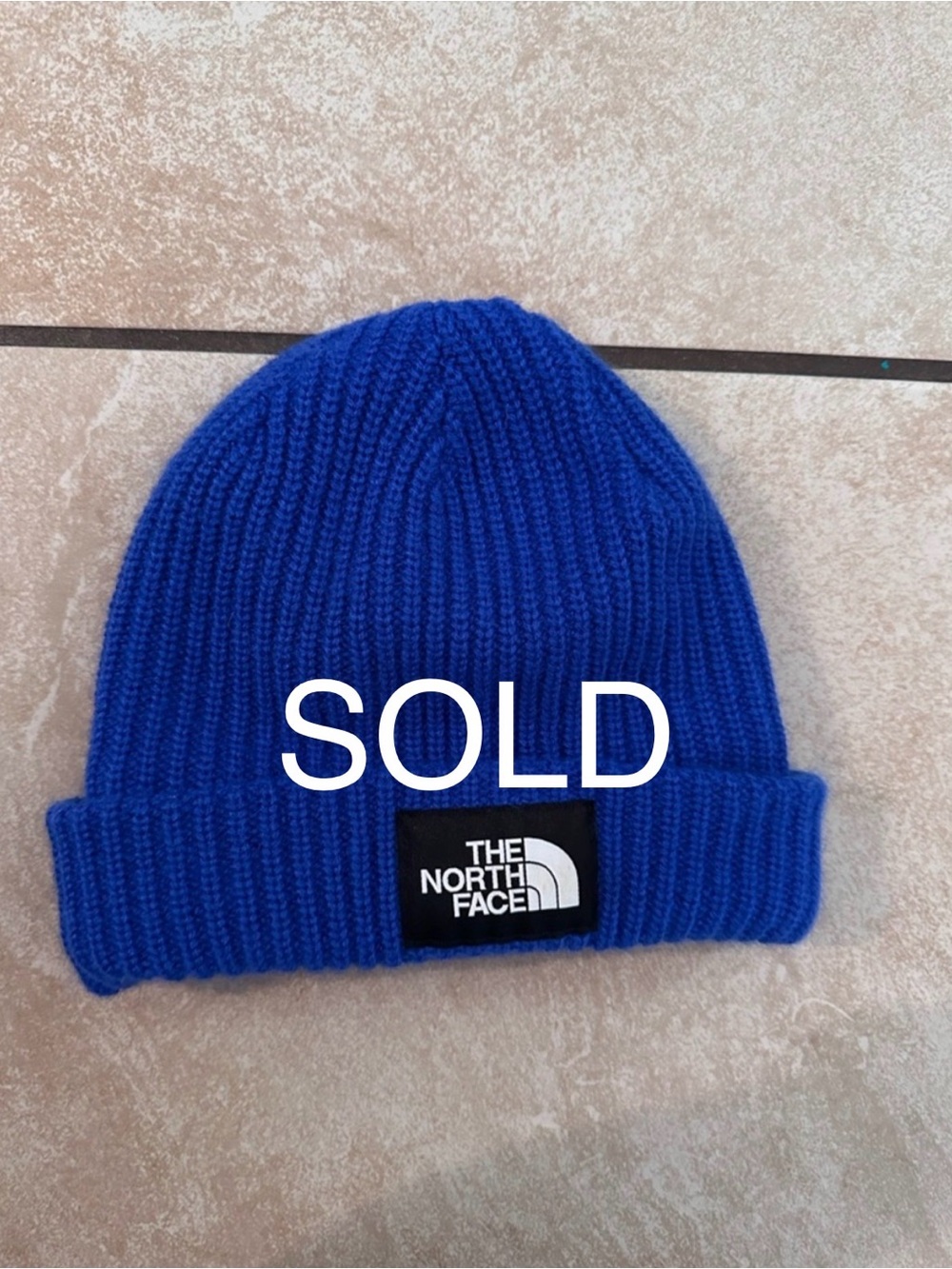 SOLD The North Face Kids' Beanie Blue